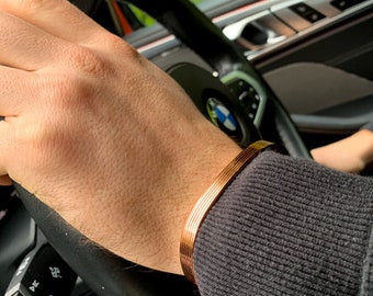 Benefits of Copper with a Pure Copper Bracelet - Men&#39;s Copper Bracelet - Curing Bracelets - Mens  Casual Copper Bangle