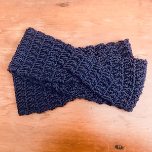 Purple Ear Warmers