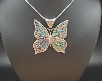 A25 Rimorchio Ali Farfalla Argento Sterling 925