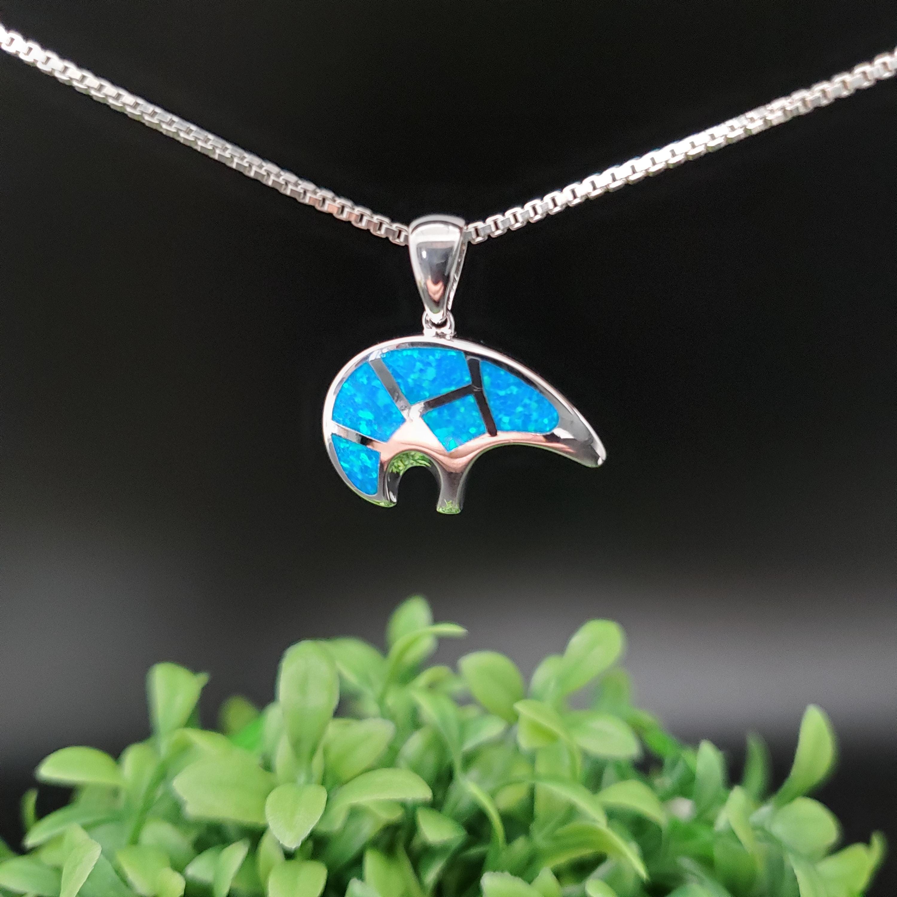 Zuni Bear Pendant - Etsy
