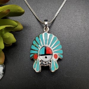 Zuni sunface pendant - Etsy 日本