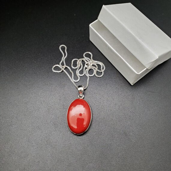 5pcs Red Coral & Mix Gemstone Pendant Lot – 925 Silver Plated – Handmade India Wholesale Jewelry