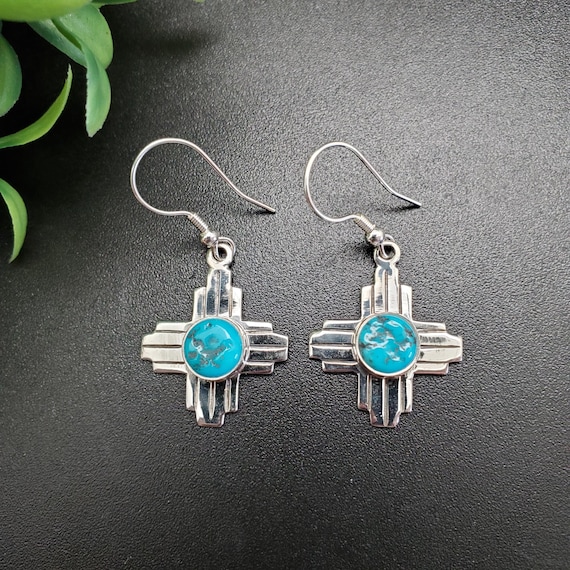 Orecchini Etnici Cinesi In Argento S925 Con Calcedonio Bianco E Ciondolo Ruyi - Vintage - 5