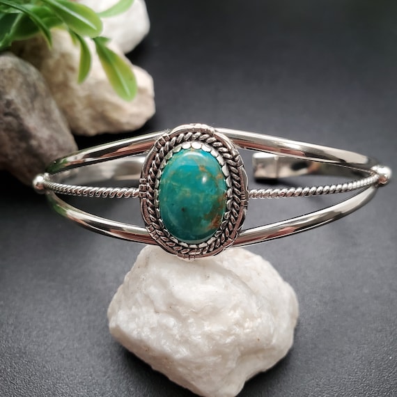 One Of The Best Lucid Blue Turquoise Vintage Navajo Sterling Silver Bracelet One Of The Best Lucid Blue Turquoise Vintage Navajo Sterling Silver Bracelet