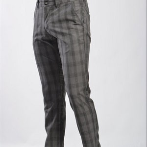 Men&#39;s Fashion Made in Turkey Slim Plaid Pants for Effortless Style and Comfort + 5 different design