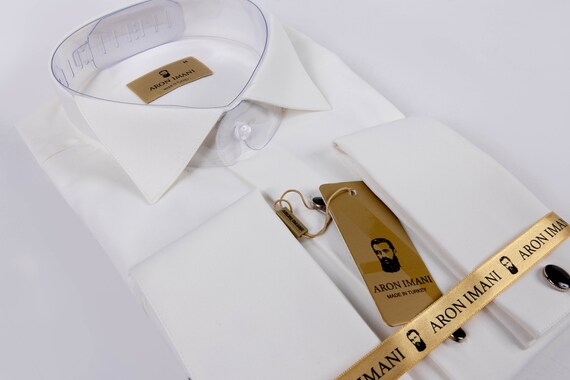 Men's Tuxedo Shirt-model 2 White, Black or off White - Made in Turkey  Tuxedo Shirt - Etsy