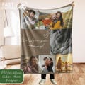 Personalized Mom Photo Blanket, Custom Blanket with Photos Collage, Mother's Day gift, Grandma Gift, Graduate Gift, Blanket For Mom