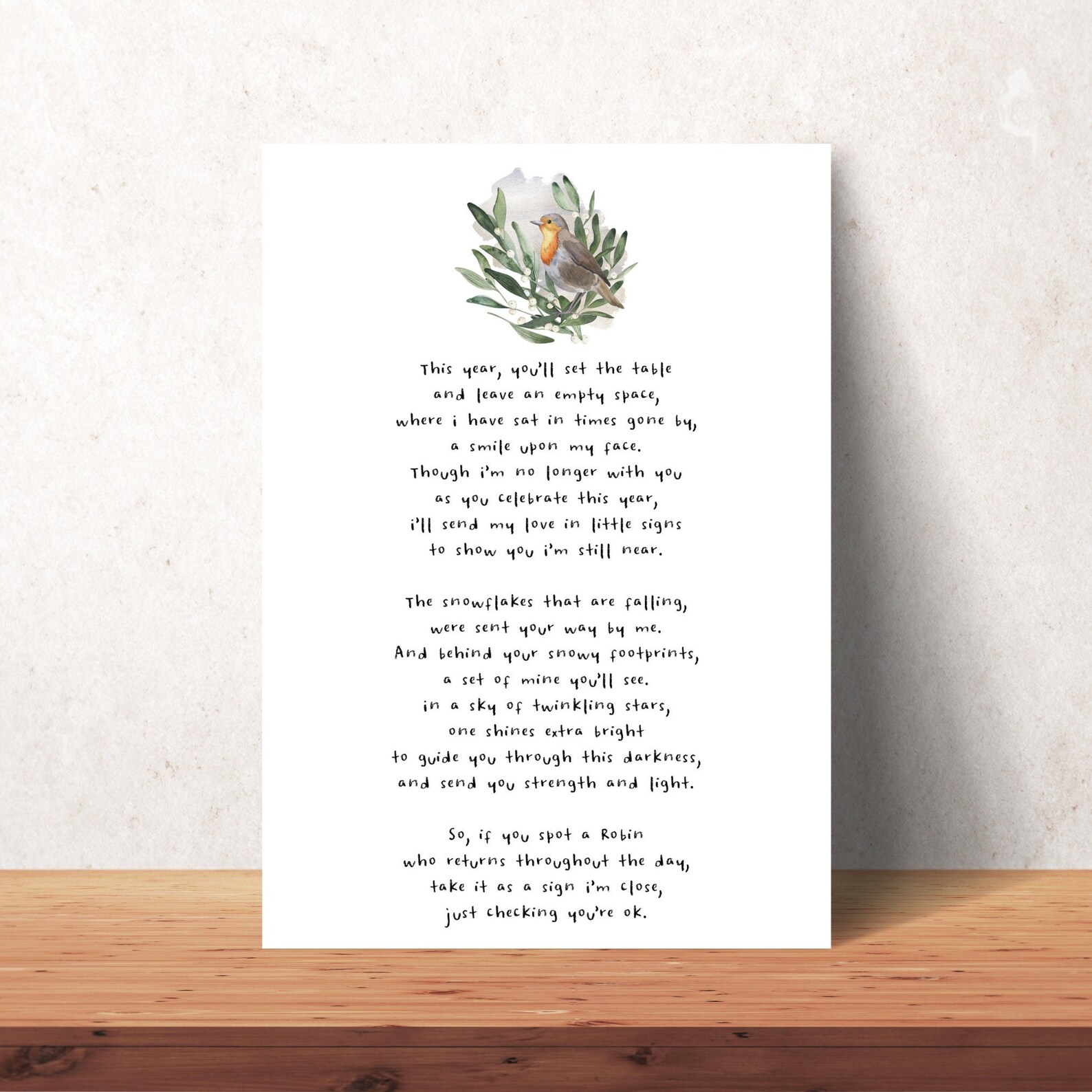 Little signs first christmas without a loved one poem poem for someone