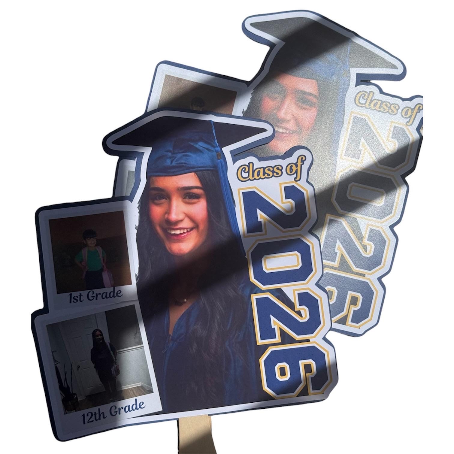 Custom Graduation Fans | Personalized Senior Fans Matte or Glossy - Etsy