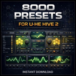 8000 predefinições U-He Hive 2