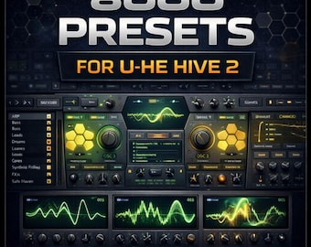 8000 preajustes U-He Hive 2 / SIN DUPLICADOS
