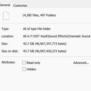 Cinematic Sound Effects Pack – 14,000 SFX for Video, Film & YouTube (44GB Library, 30 Packs) image 11