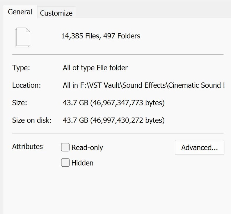 Cinematic Sound Effects Pack – 14,000 SFX for Video, Film & YouTube (44GB Library, 30 Packs) image 11