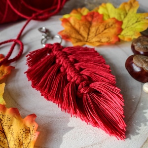 Handmade Macrame keychain bagcharm