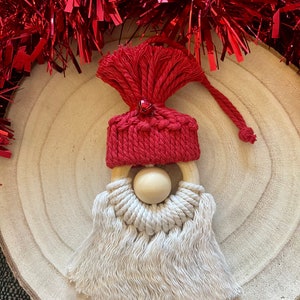 Handmade Macrame Christmas decoration