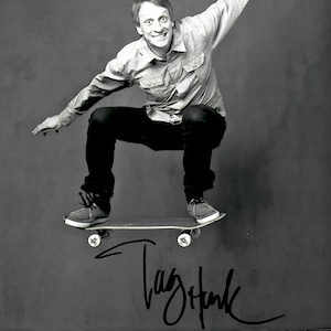 Tony hawk autograph - Etsy 日本