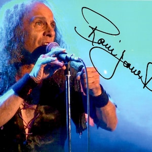 Ronnie James Dio Signed - Etsy