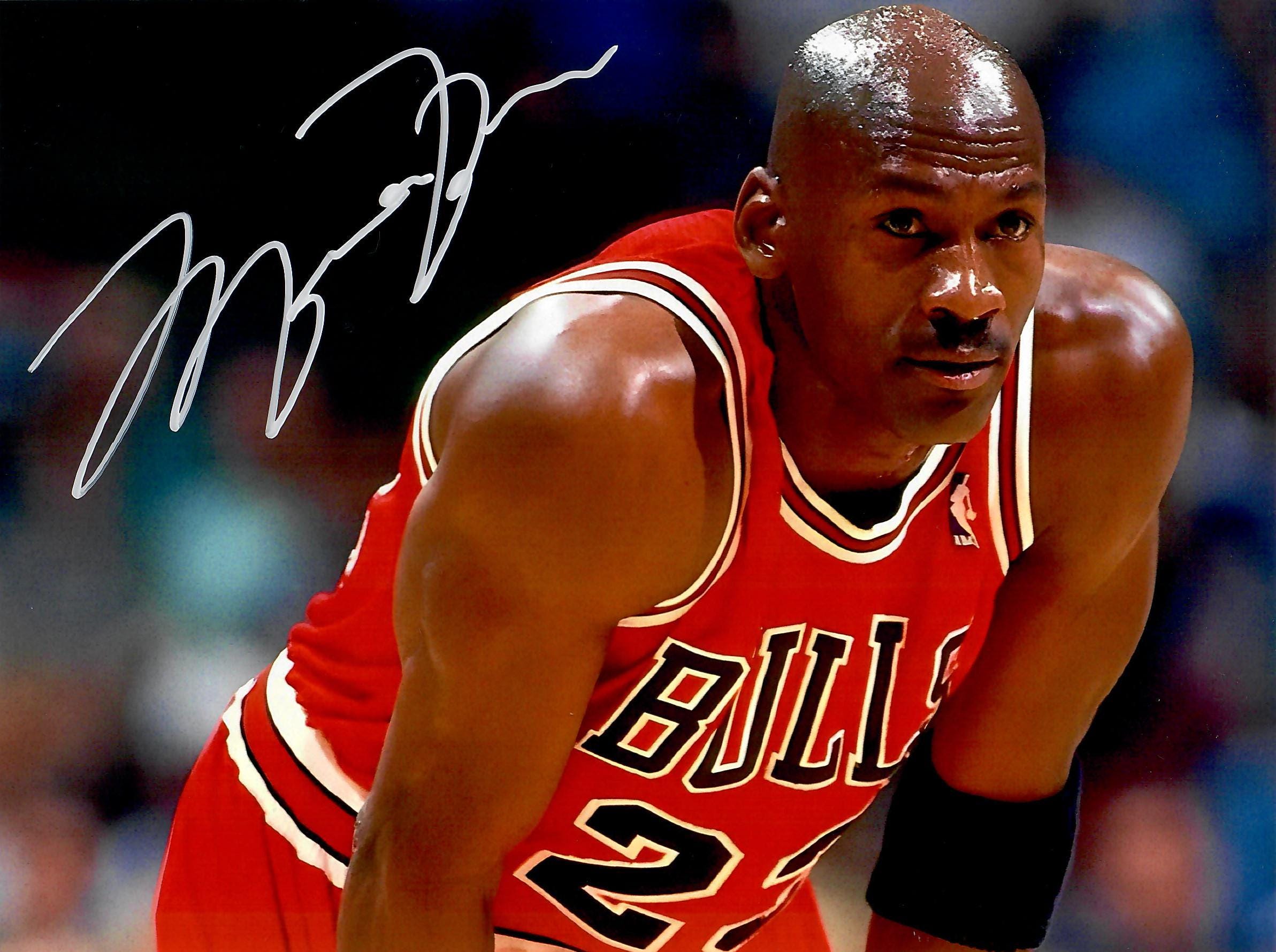 Michael Jordan Hand-signed Autograph With COA - Etsy