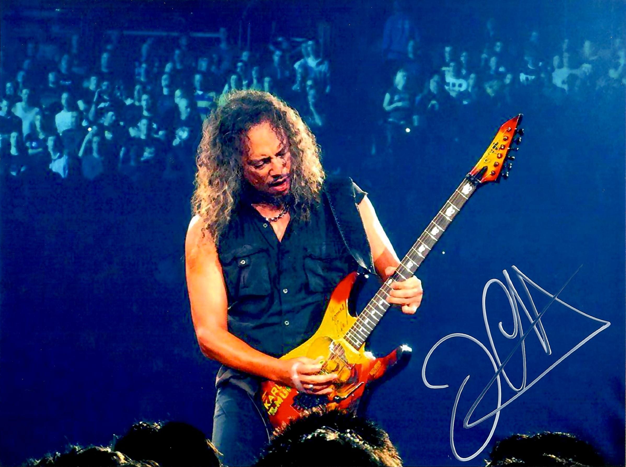 Kirk Hammett Signed - Etsy