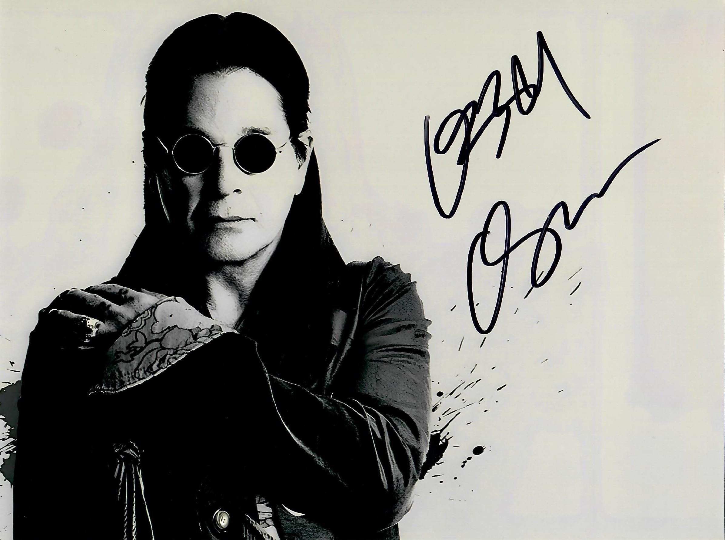 Ozzy osbourne autograph - Etsy 日本