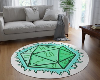 Dnd rug, D20 rug, Dungeon And Dragons rug, Dungeon Master rug, rug Blanket, gameroom rug,unique dnd gift