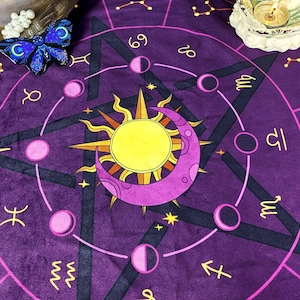 Mantel de Tarot de la Bruja