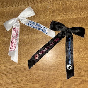 Harry Styles inspired hair bows