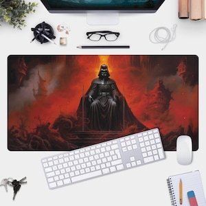 Darth Vader Desk Mat - Star Wars Inspired Gamer Pad and Mouse Pad