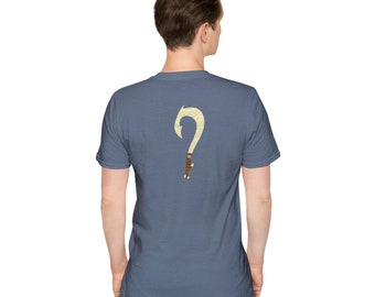 Maui Hawaii with Hook Softstyle T-Shirt
