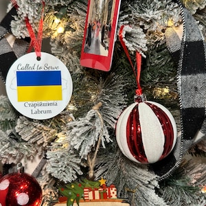 Missionary Custom Ornament LDS Round
