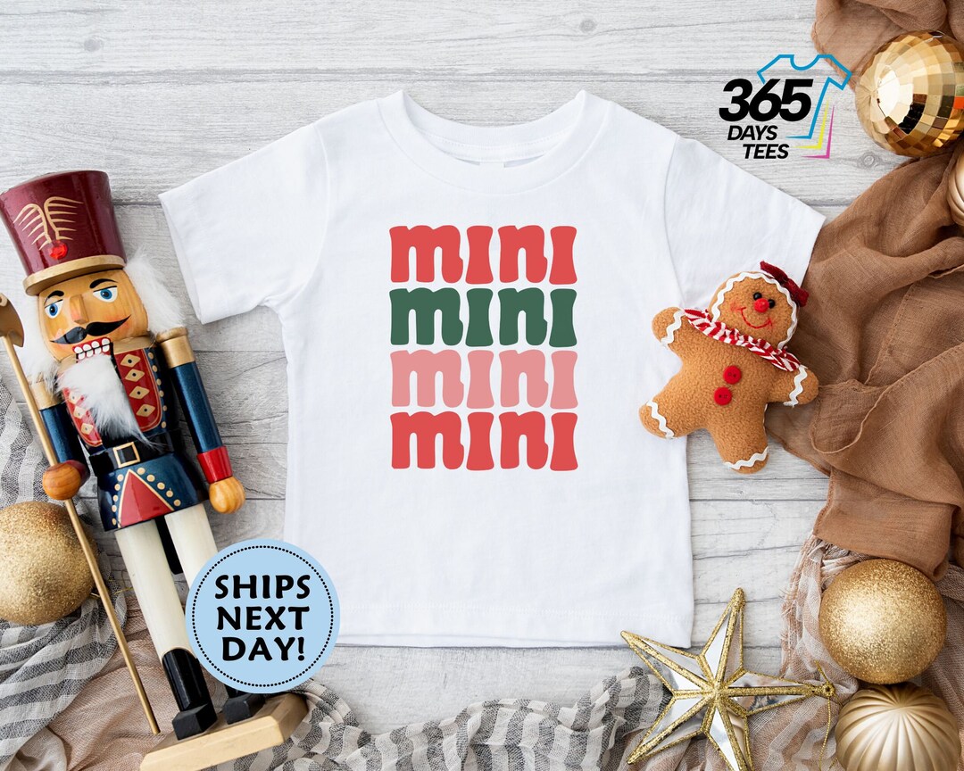 Mini Toddler Shirt Toddler Christmas Shirt Mini Christmas Etsy