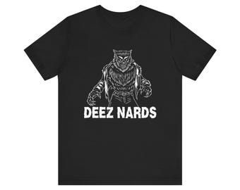 Monster Squad Deez Nards Unisex Tee Shirt, Horror Movie Fan Gift, Classic Horror Film Apparel, Vintage Creature Design, Retro Halloween