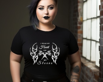 Tattoo Shirt, Tattoo Tee, Tattoo Shirt, Vintage Tattoo Tshirt, Gift for Tattoo Lover, Tattoo Artist, Goth Chic, Gothic