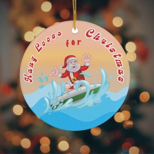 Beach Christmas Ornament, Beach Ornament, Island Christmas, Beach Lovers Gift, Nautical Ornaments, Beach House Gift, Vacation Present,