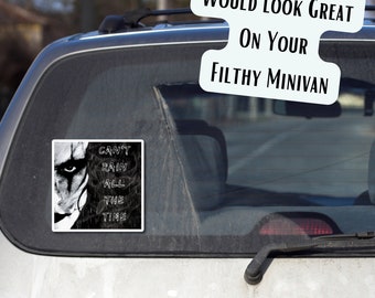 The Crow Movie Car Decal, Crow Car Sticker, Sticker for Vehicle, Car Decal, Eric Draven, Brandon Lee
