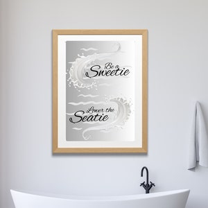 Funny Bathroom Wall Art, Poster Prints, Toilet Humor, Bathroom Decor, Printed Bathroom Wall Art, Matte Vertical Posters