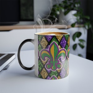 Mardi Gras Coffee Mug
