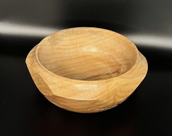 Spalted Maple Turned Bowl-Unique, Turned Bowl, Decorative Bowl, Wood Bowl, Wood Décor