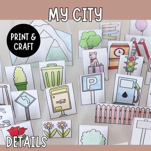 My City – Details | Craft, Color & Play