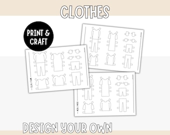 Paper Dolls Expansion Set – Design Your Own Outfits