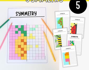 Finish the Summer Pictures – Symmetry Drawing Fun!