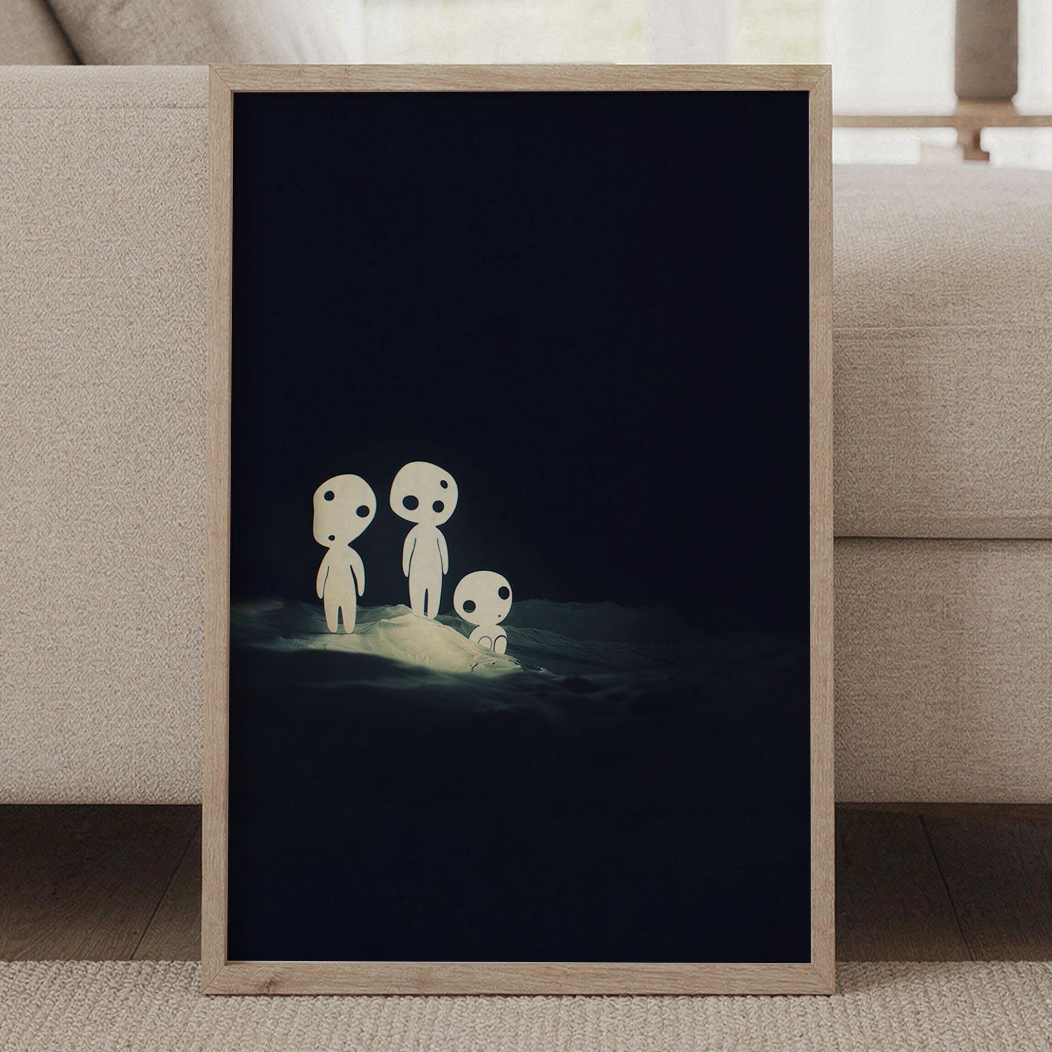 Kodama Poster - Etsy
