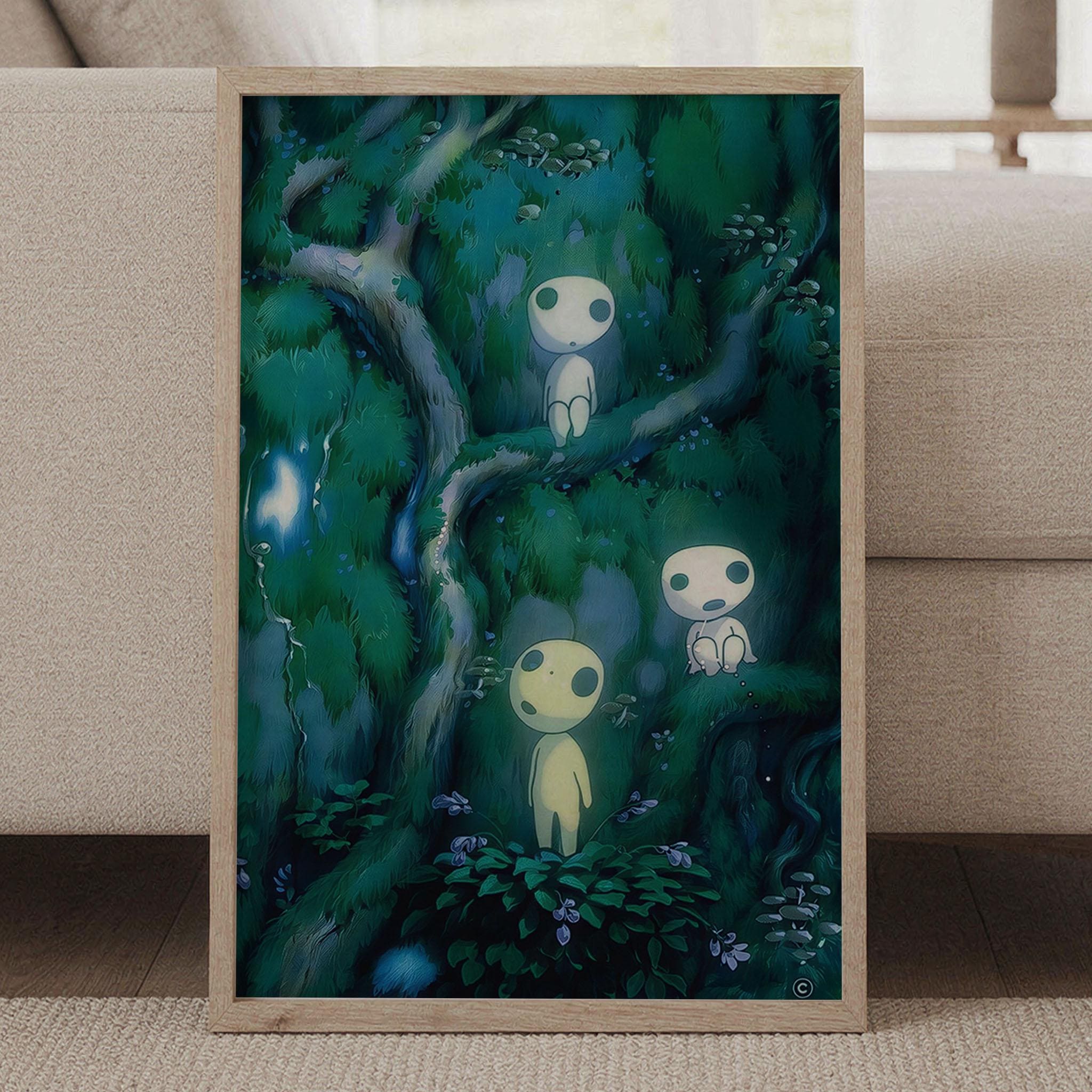 Kodama Poster - Etsy