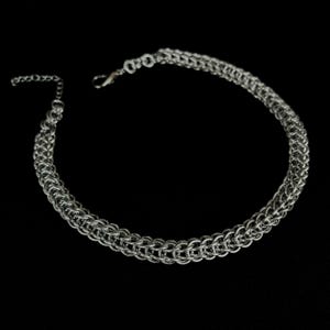 Volledige Perzische middeleeuwse maliënkolder Aluminium maliënkolder | Ren Fair-ketting | Handgemaakte sieraden | Middeleeuwse ketting | Middeleeuwse sieraden