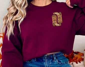 Cowboy Halloween Boot Sweatshirt, Western Halloween Shirt, Spooky top