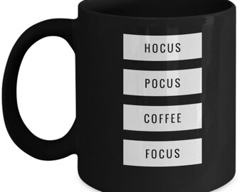 Hocus Pocus Coffee Focus, Halloween Mug, Funny Halloween Mug