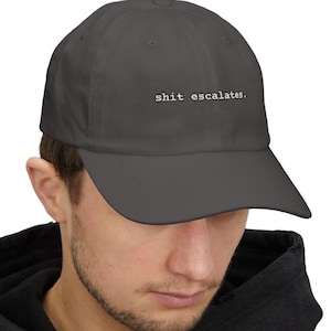 Red Rising Embroidered Hat Sevro Quote, Howlers Cap, Reaper, Morning Star Book Quote, Darrow, Son of Ares, Iron God, Iron Son, Light Bringer