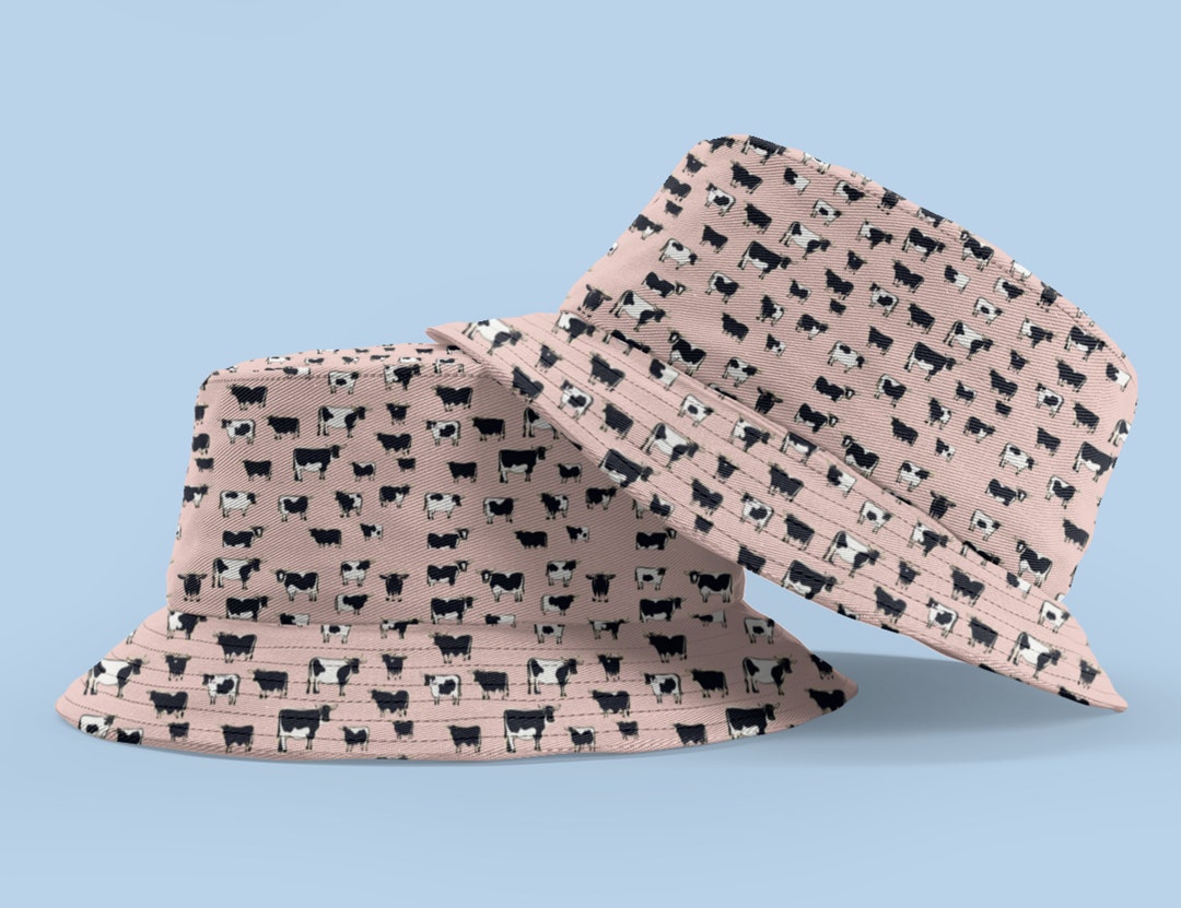 Babyhug Free Size Bucket Hat with Animal Print - Pink