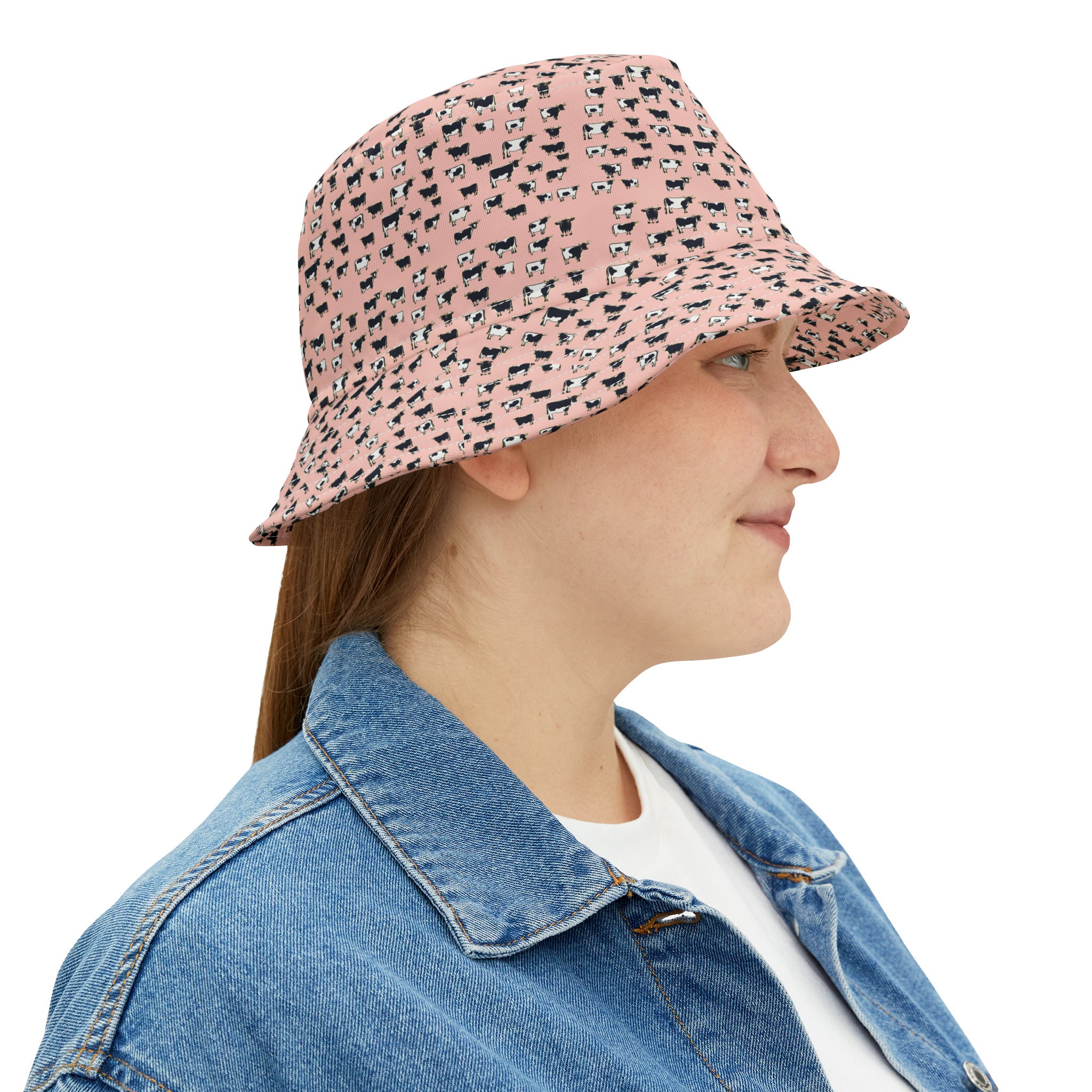 Babyhug Cotton Bucket Hat with Bunny Applique - Pink