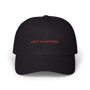 Red Rising Embroidered Hat Sevro Quote, Howlers Cap, Reaper, Morning Star Book Quote, Darrow, Son of Ares, Iron God, Iron Son, Light Bringer